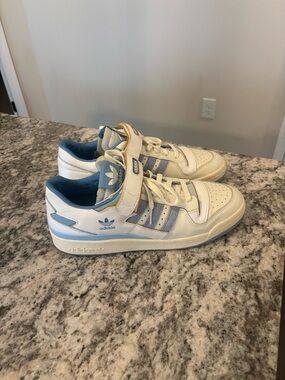 Adidas Forum 84 Low UNC University Blue Cloud White Gz1893 Men’s Size 12